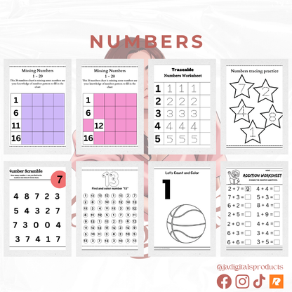 KIDS' LEARNING & ACTIVITIES BUNDLE (RESELLABLE)