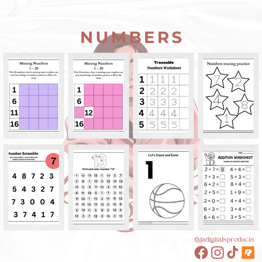 KIDS' LEARNING & ACTIVITIES BUNDLE (RESELLABLE)