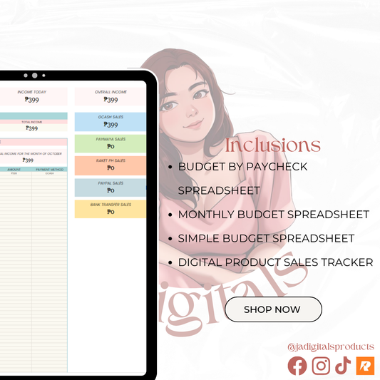 Monthly Budget Tracker Bundle