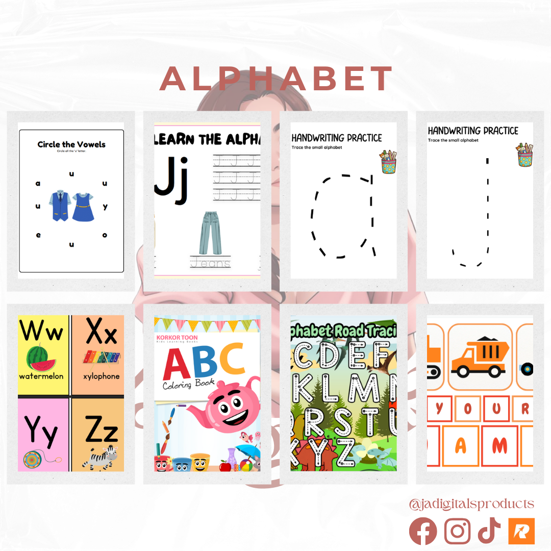 KIDS' LEARNING & ACTIVITIES BUNDLE (RESELLABLE)