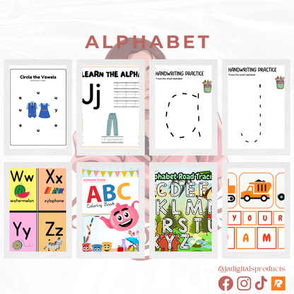 KIDS' LEARNING & ACTIVITIES BUNDLE (RESELLABLE)